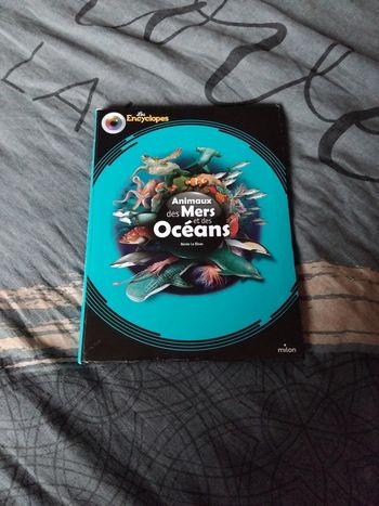 Livre animaux des mers et des océans