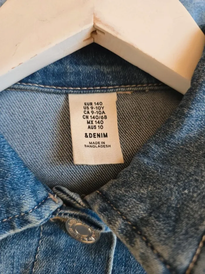 Veste en jean fille - photo numéro 5