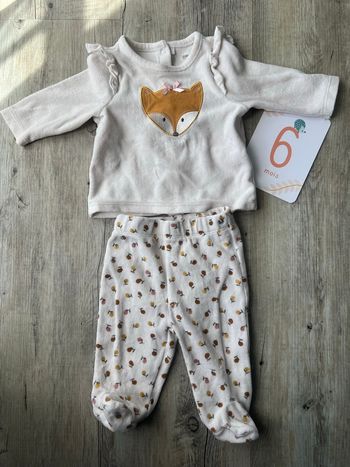 Pyjamas 2 pièces - 6 mois