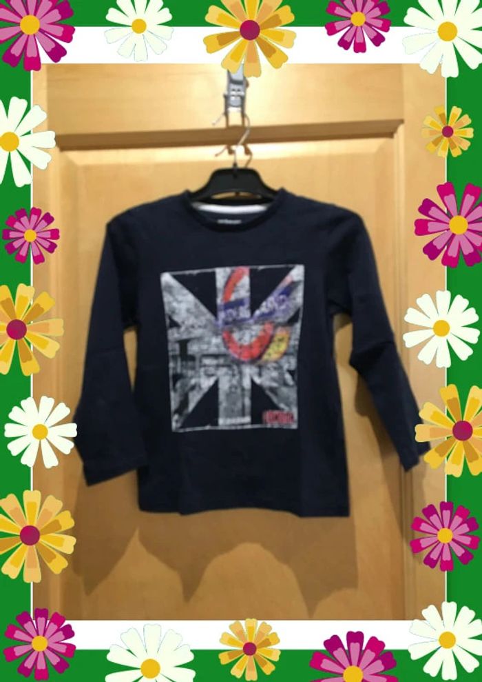 T-shirt marine vertbaudet