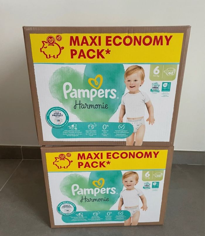 Pampers harmonie taille 6