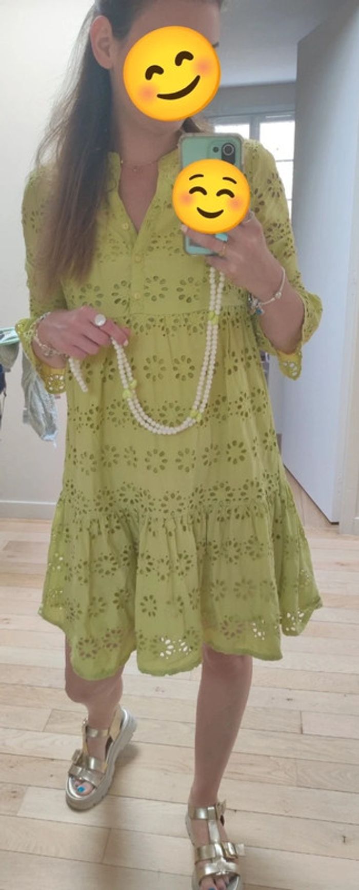 Robe en broderie anglaise promod - photo numéro 2