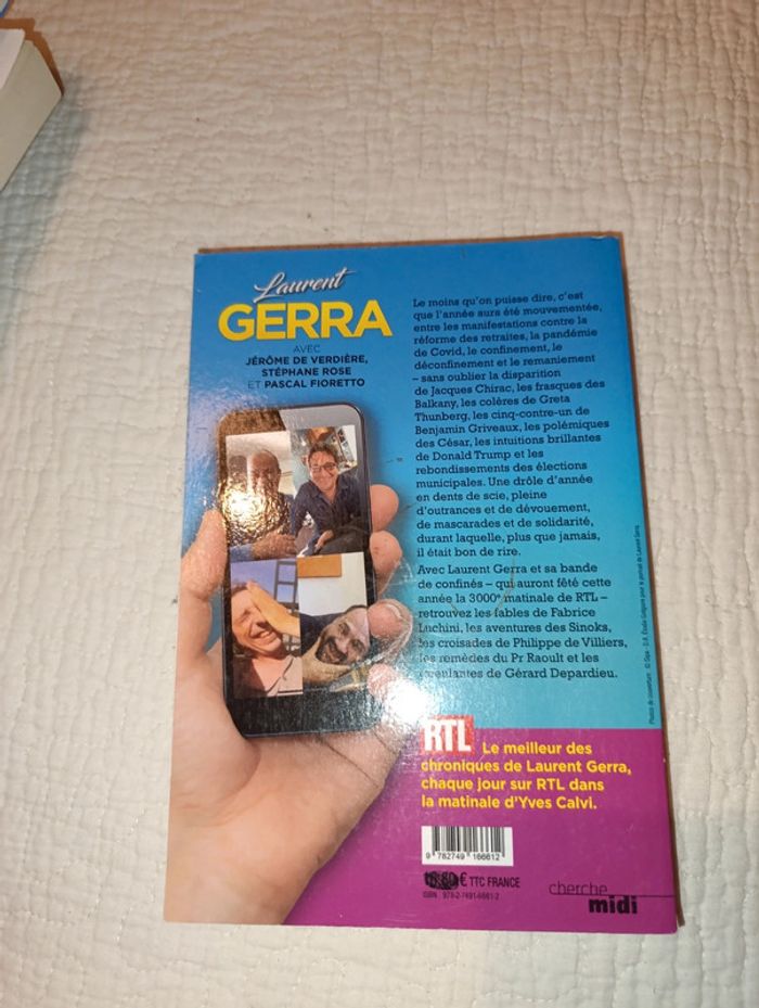 Livre Mascarade de Laurent Gerra - photo numéro 2