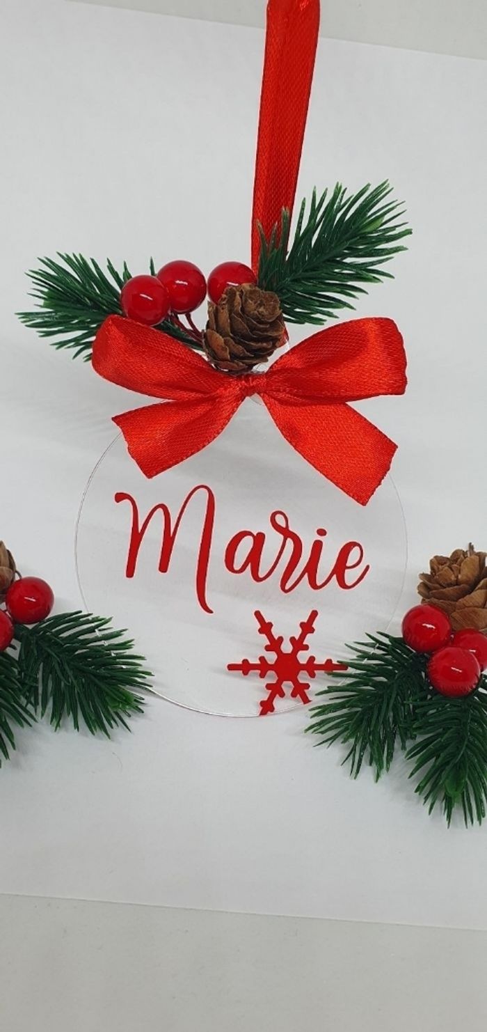 Boule de noël personnalisée - photo numéro 5