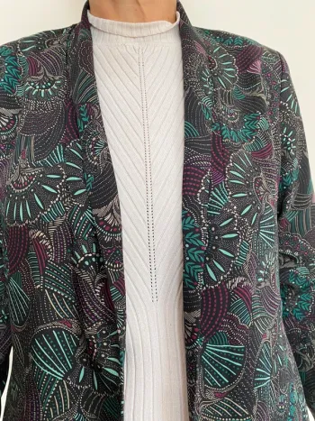 veste fluide blazer légère cache cache taille 40