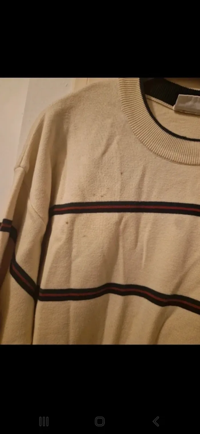 Pull vintage lacoste taille 3xl - photo numéro 3
