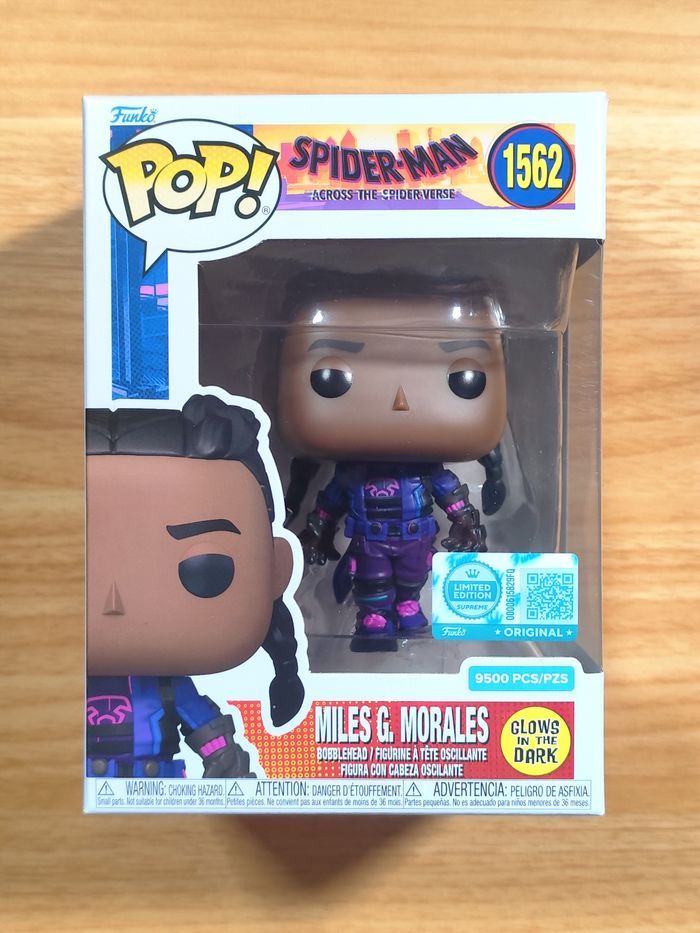 Funko Pop! Miles G. Morales #1562 - LIMITED EDITION 9500 PCS - photo numéro 1
