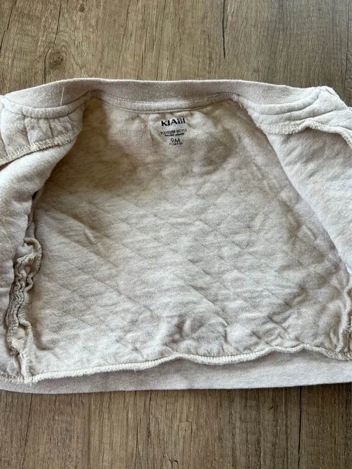Gilet veste à fermeture 9 mois - photo numéro 3