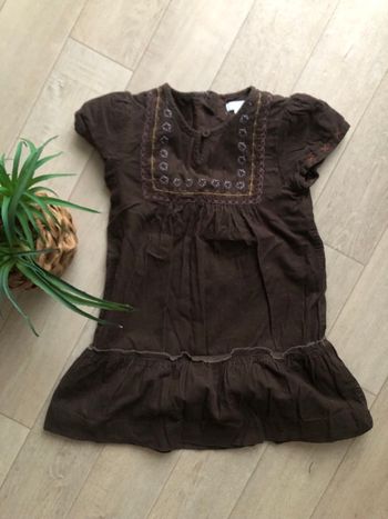 Robe marron Obaïbi