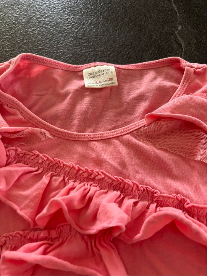 T shirt fille Zara - photo numéro 2