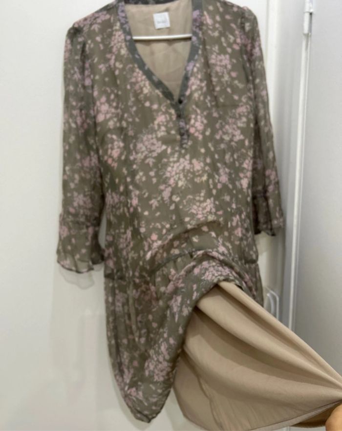 Robe Camaïeu avec doublure taille 38 - photo numéro 5