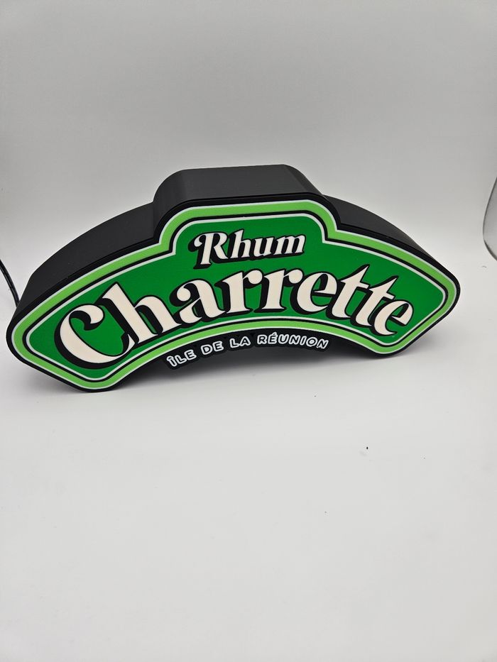 Lampe led lumineuse rhum charrette - photo numéro 5