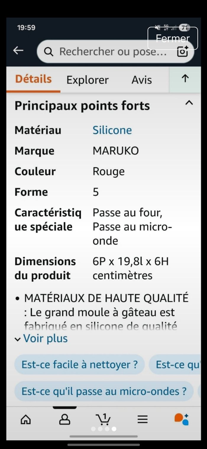 Moule a gâteau N•5 - photo numéro 4