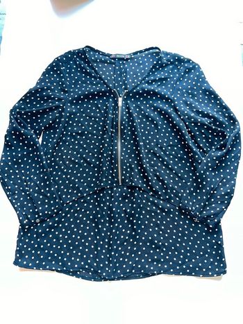 Blouse à pois