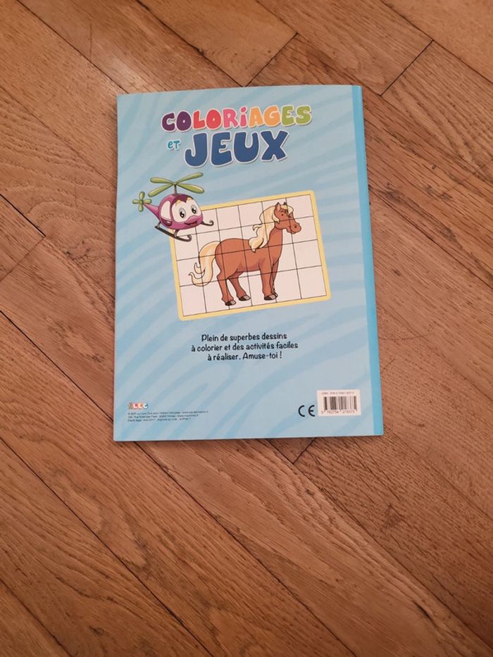 Cahier coloriage et jeux - photo numéro 5