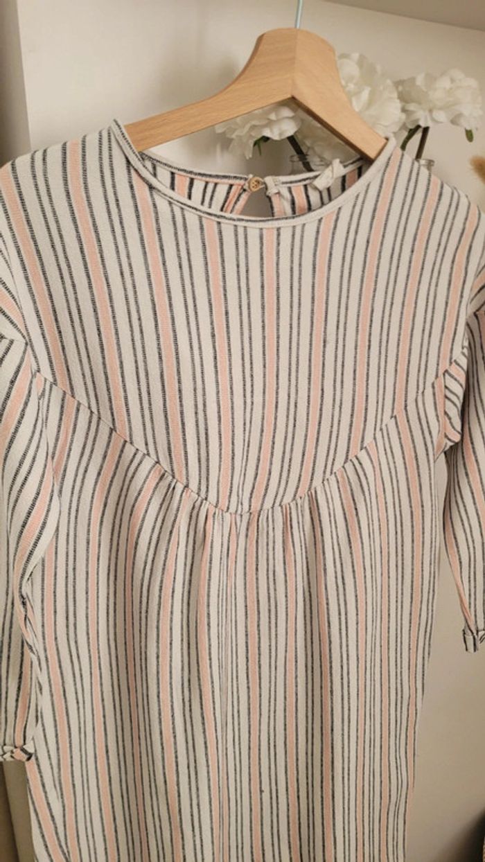 Robe en coton Zara 10 ans - photo numéro 4