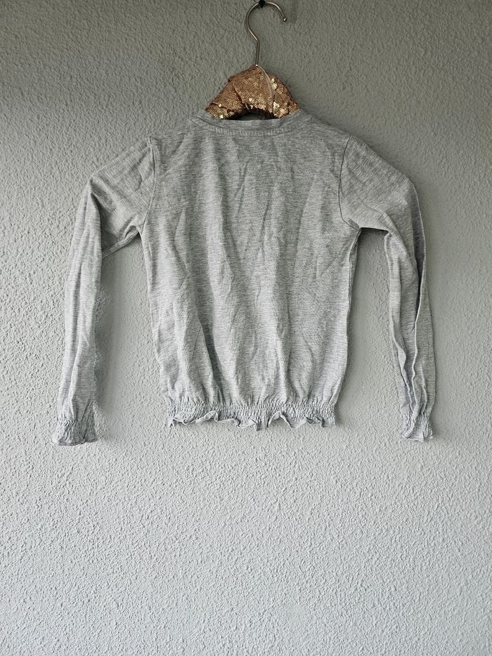 Blouse avec sequins pour fille - photo numéro 5