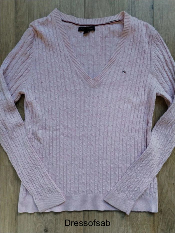 Pull Torsadé Tommy Hilfiger Femme