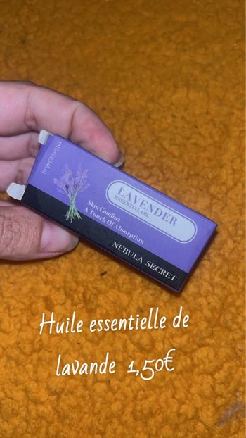 Huile essentiel de lavande