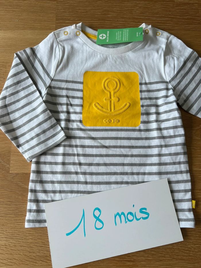 T shirt ML okaidi 18 mois