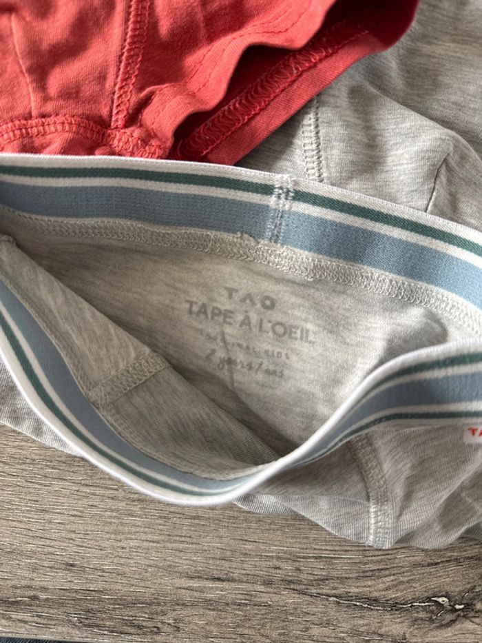 Lot 9 boxers slips tape à l’œil 2 ans - photo numéro 2
