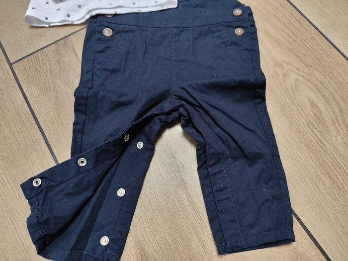 Ensemble salopette tee shirt - photo numéro 2