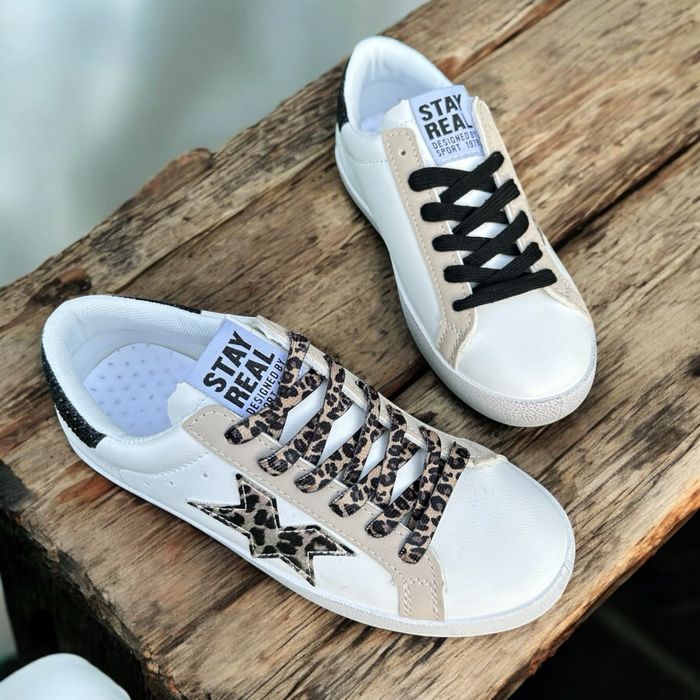 Basket blanche étoile T 39