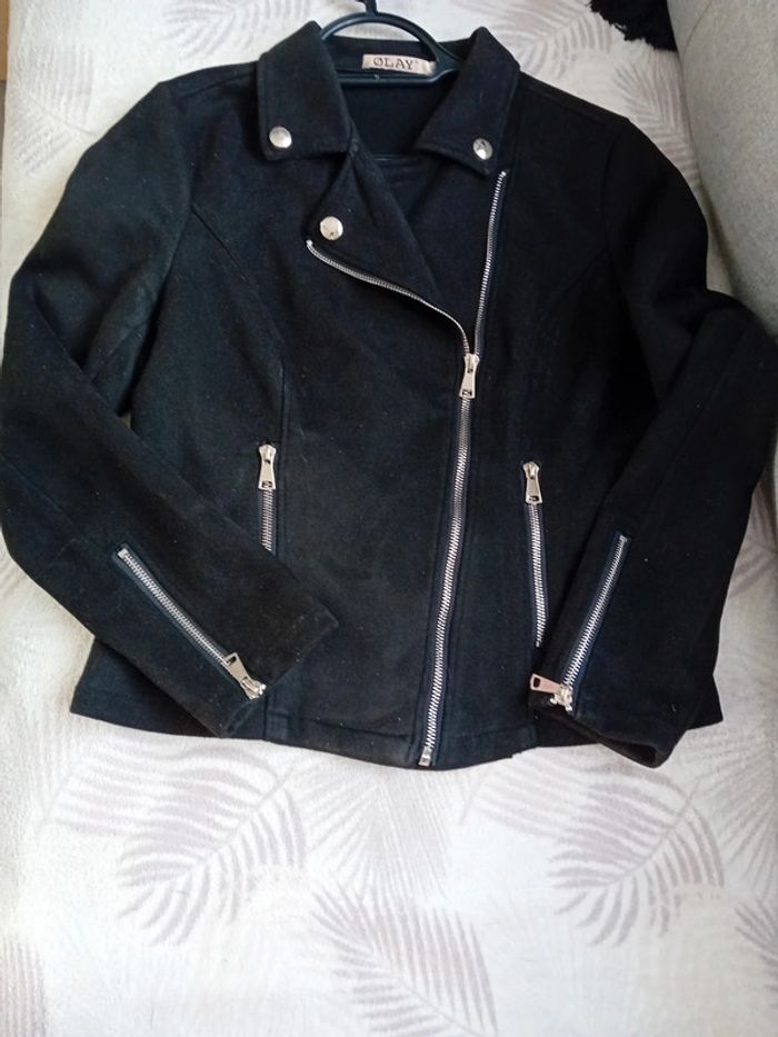 Veste XL/ 42 Printanière Noir - photo numéro 5
