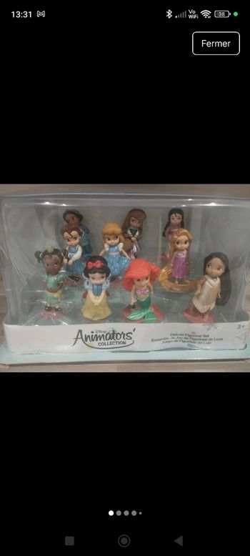 Figurines Princesses Disney deluxe