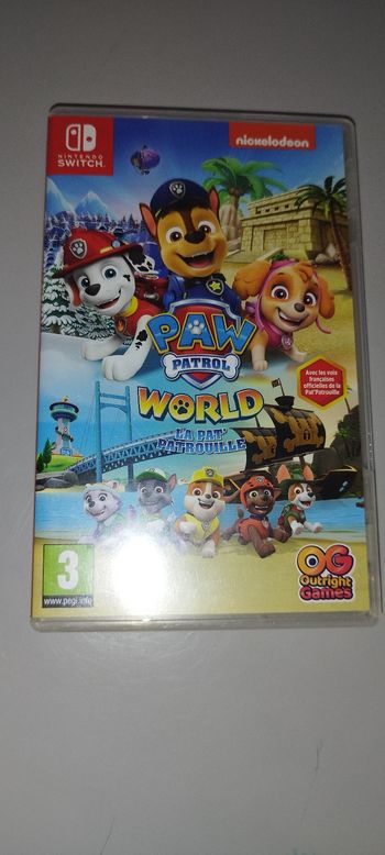 Jeu switch pat patrouille world