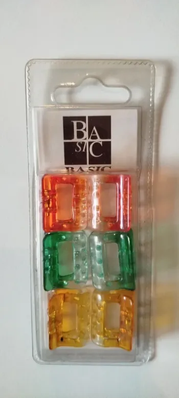 Lot de 6 pinces à cheveux