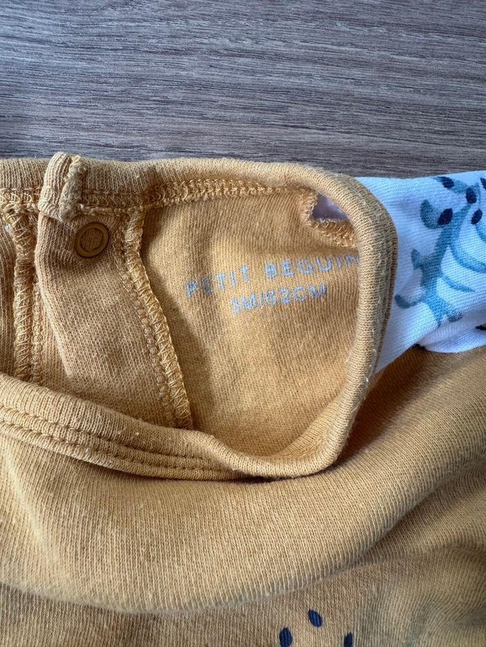 Pyjama petit béguin 3 mois - photo numéro 3