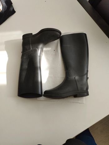 Botte équitation noir T 28