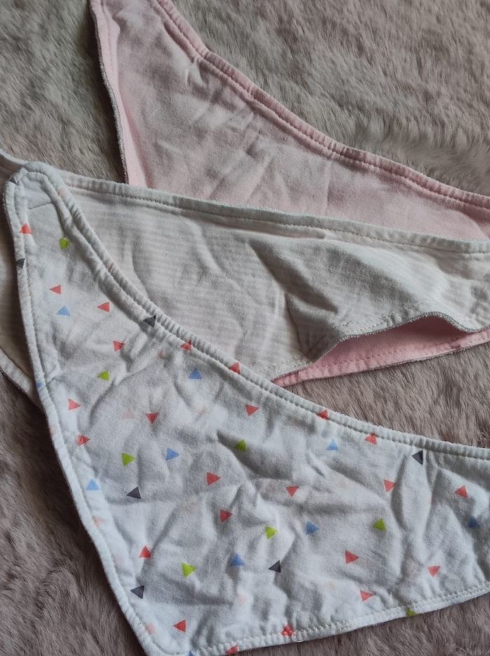Lot bavoirs bandanas - photo numéro 4