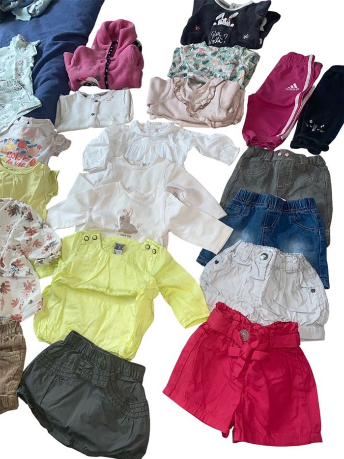 Lot vêtement bébé fille 3 mois 37 pièces - photo numéro 4