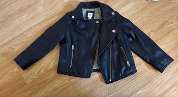 Veste similicuir enfant fille taille 4 ans