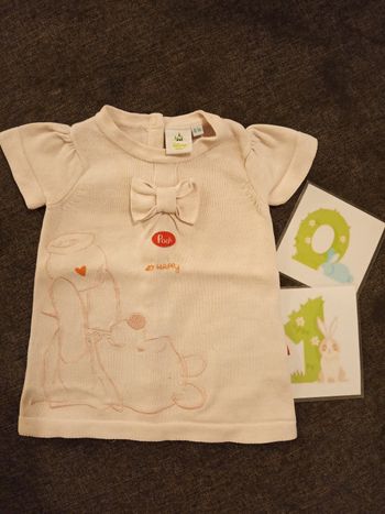 Robe rose Winnie _ 0/1 mois