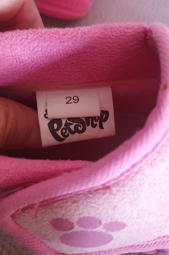 Belle paire de chaussons rose de pointure 29 - photo numéro 5