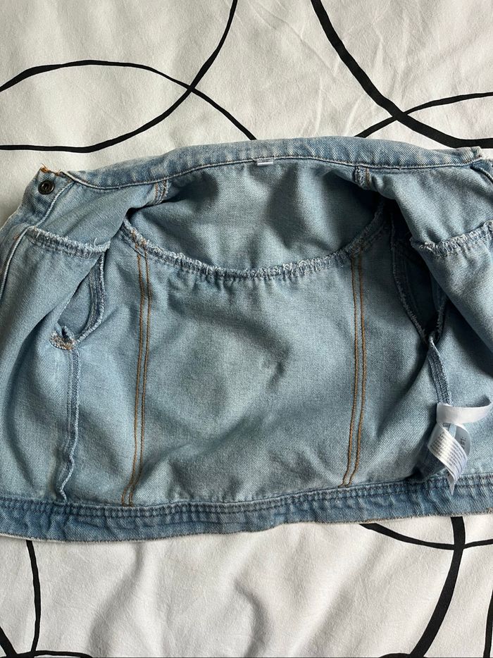 Veste en jeans fille - photo numéro 7