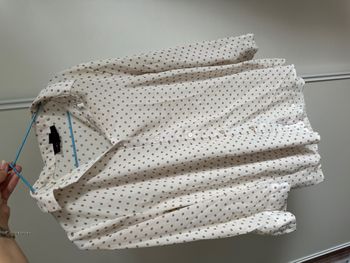 Blouse à pois