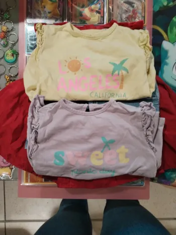 Lot de deux t-shirt 18 mois
