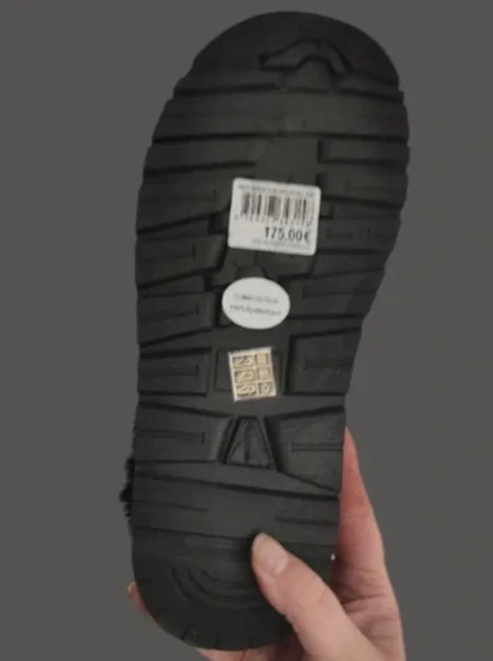 Mules fourrées noires 41 - photo numéro 4