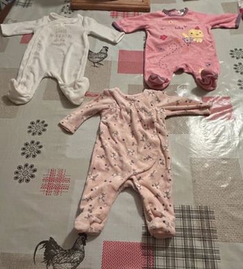 Pyjama fille 01 mois