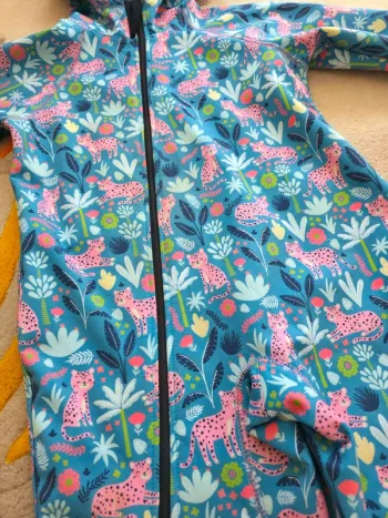 Combinaison softshell IELM 104cm petits léopards