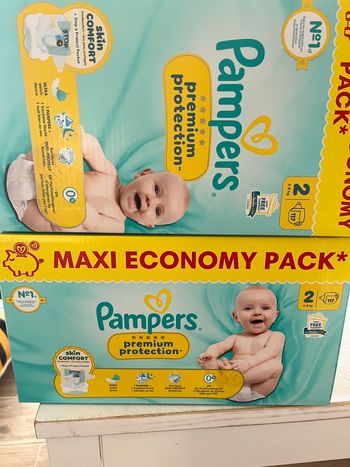 Couches T2 premium Pampers
