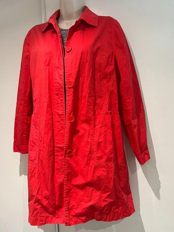 Nice things trench coat sans capuche Rouge taille S