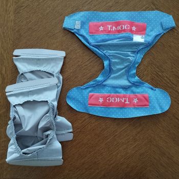 Couche lavable t. Mac + nacelles