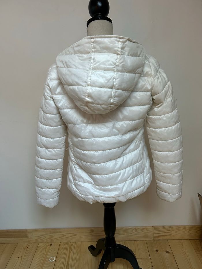 Doudoune blanche Kiabi - Taille 34 - photo numéro 2