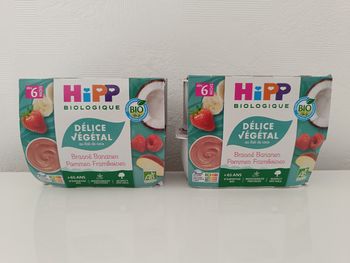 Lot de 2 délices végétal 8x100g