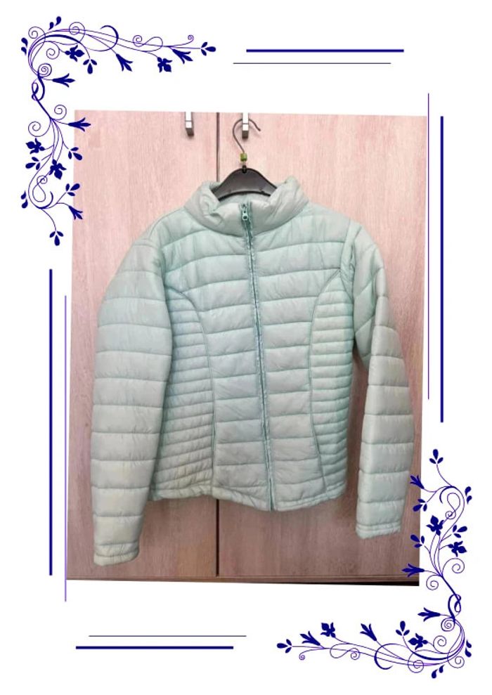 Veste bombers trafic L turquoise